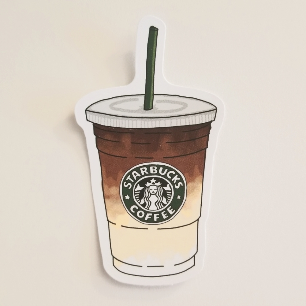 10/$10 Starbucks Sticker